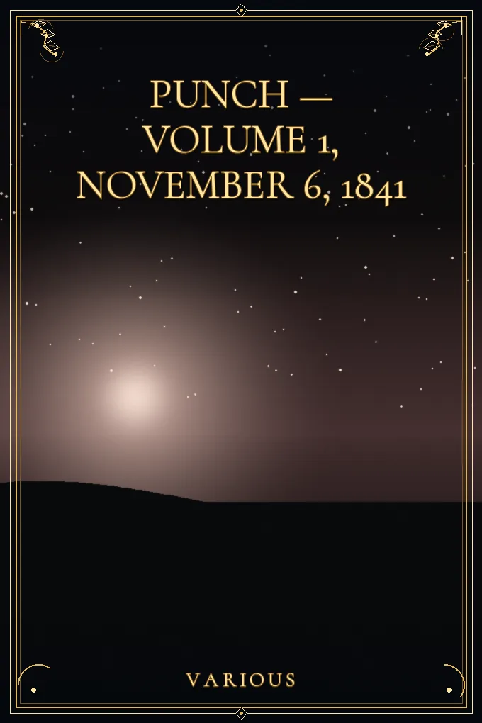 Punch — Volume 1, November 6, 1841
