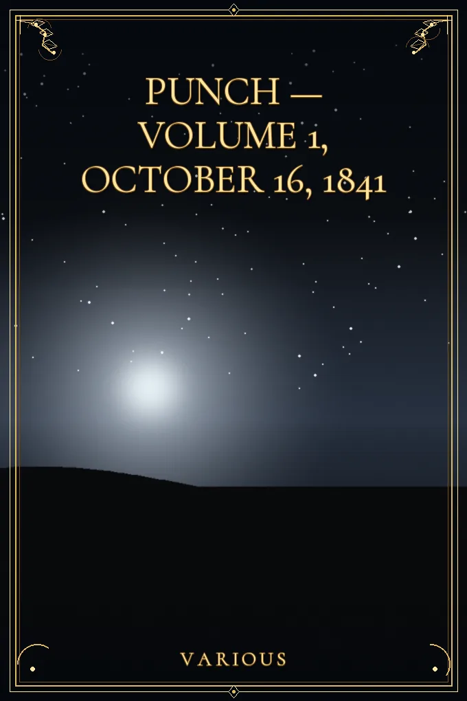 Punch — Volume 1, October 16, 1841