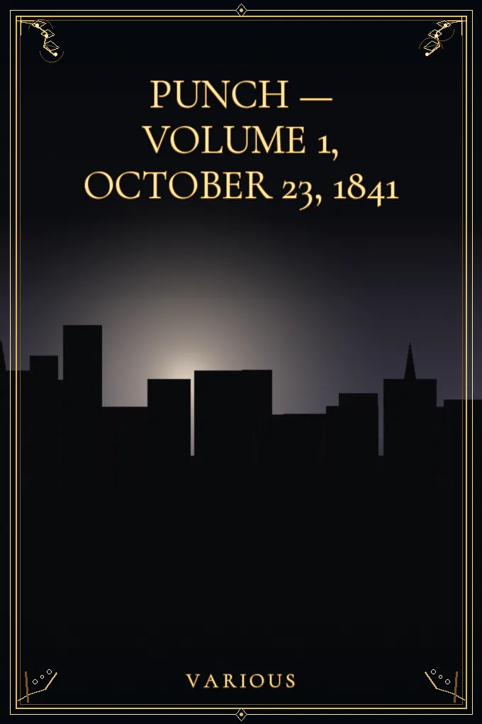 Punch — Volume 1, October 23, 1841