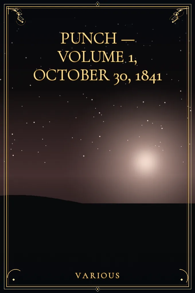 Punch — Volume 1, October 30, 1841