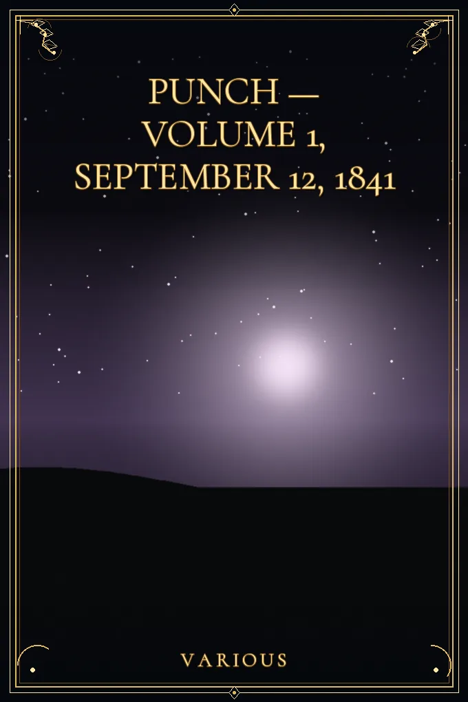 Punch — Volume 1, September 12, 1841