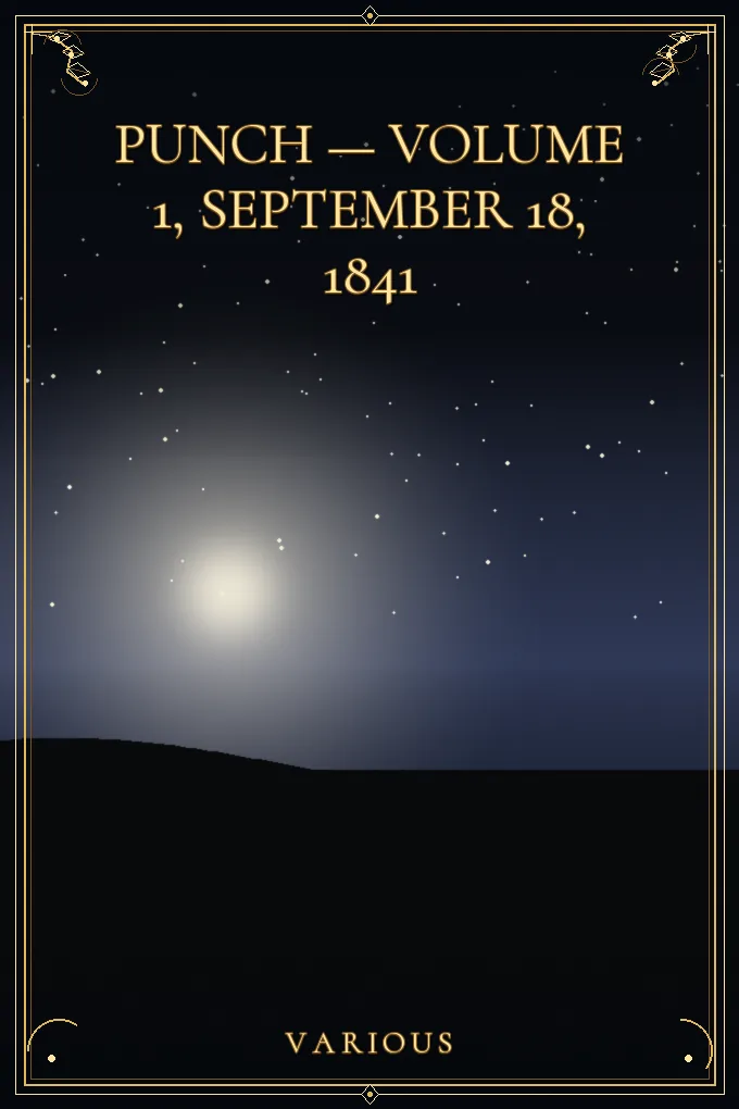 Punch — Volume 1, September 18, 1841