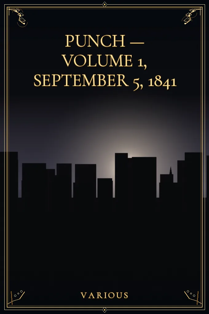 Punch — Volume 1, September 5, 1841