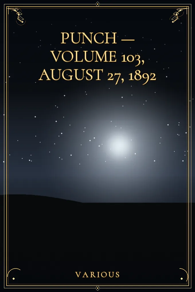 Punch — Volume 103, August 27, 1892
