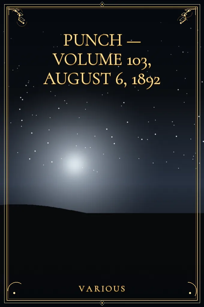 Punch — Volume 103, August 6, 1892