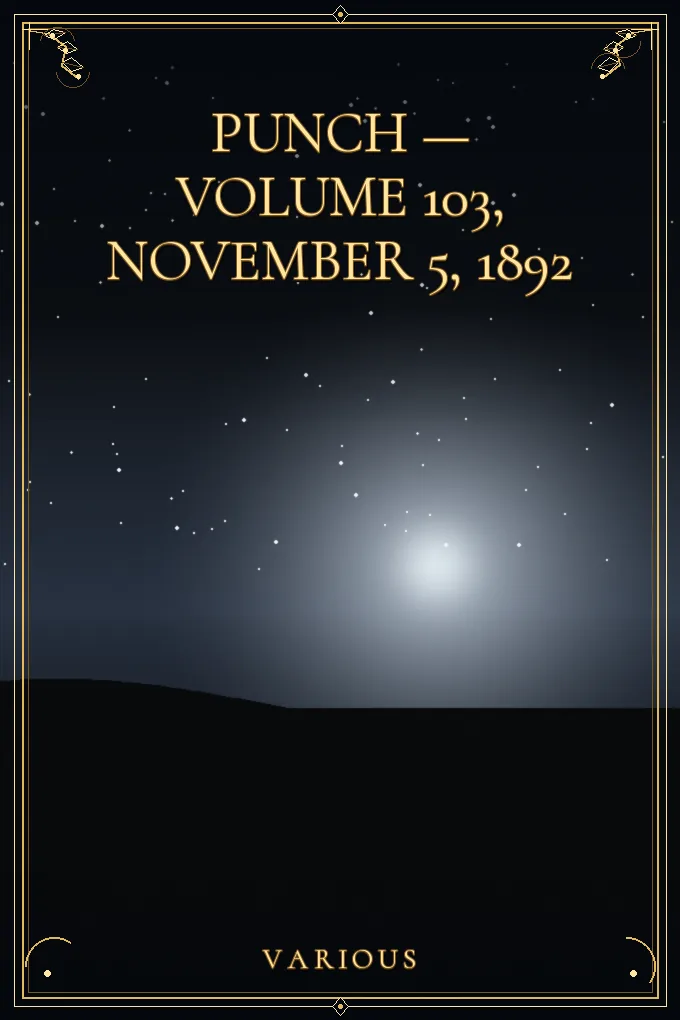 Punch — Volume 103, November 5, 1892