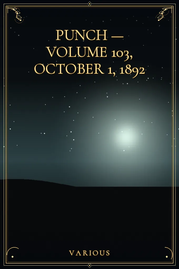 Punch — Volume 103, October 1, 1892