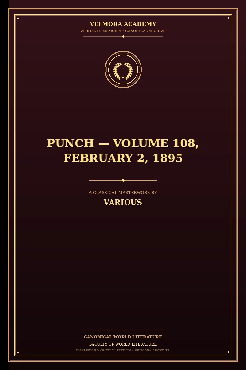 Punch — Volume 108, February 2, 1895
