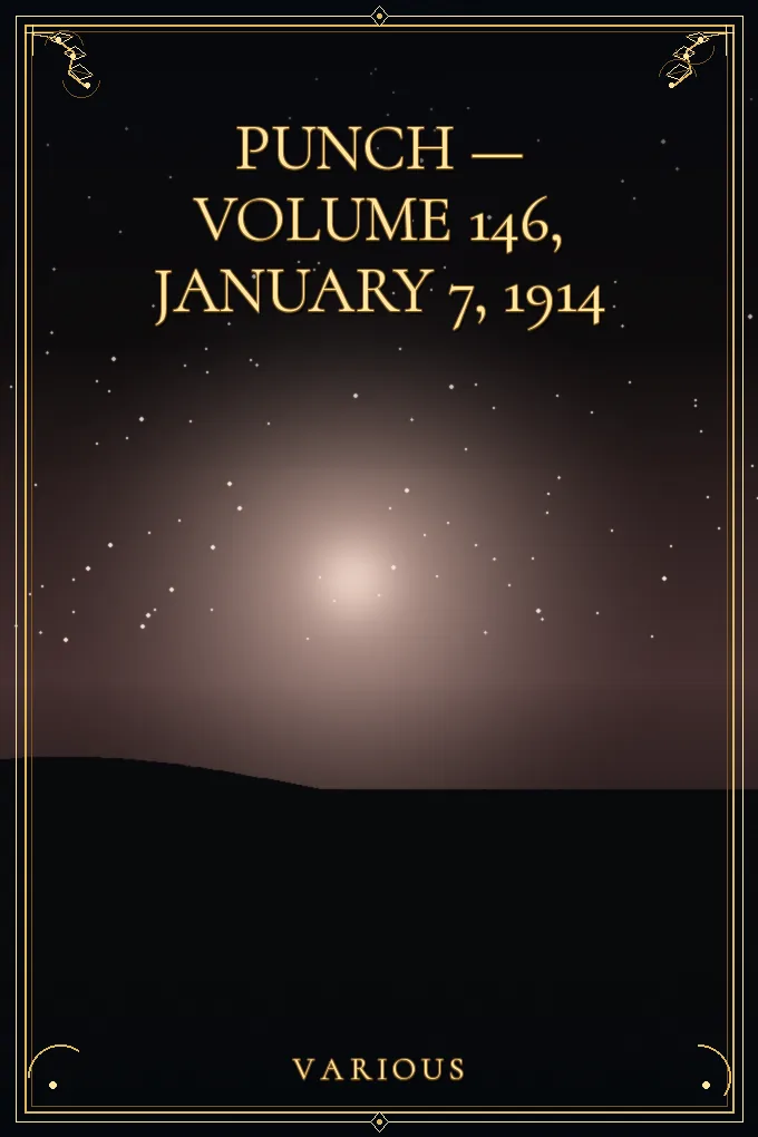 Cover of Punch — Volume 146, January 7, 1914