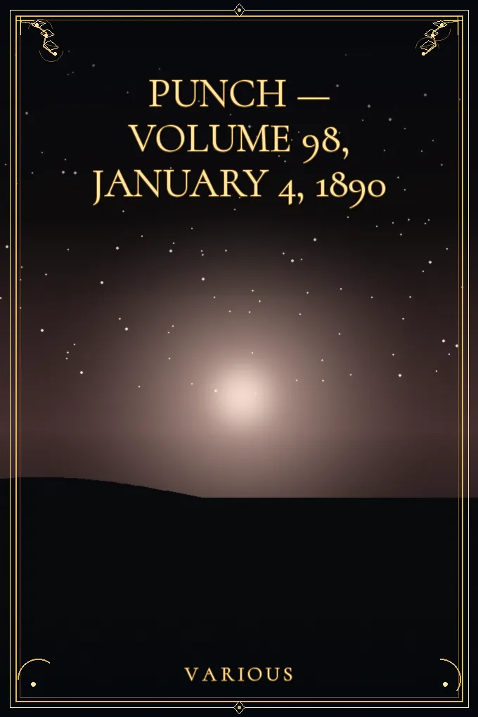 Punch — Volume 98, January 4, 1890