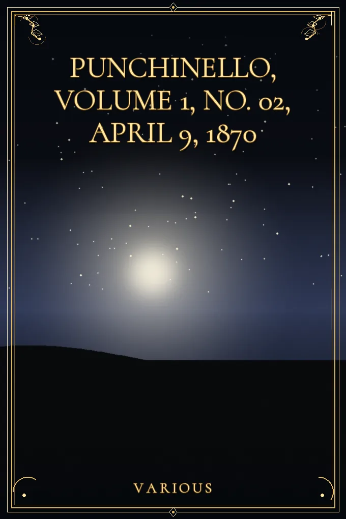 Punchinello, Volume 1, No. 02, April 9, 1870