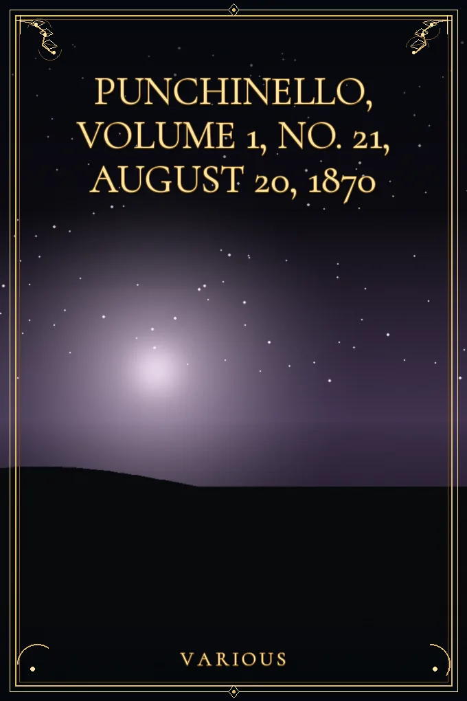 Punchinello, Volume 1, No. 21, August 20, 1870
