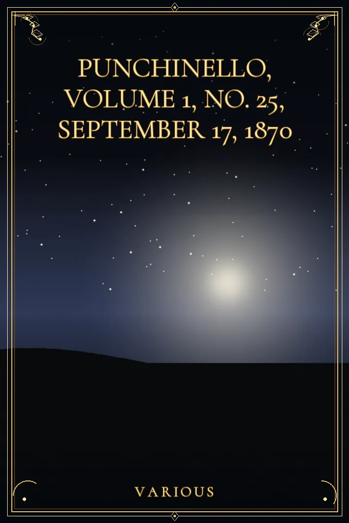 Punchinello, Volume 1, No. 25, September 17, 1870