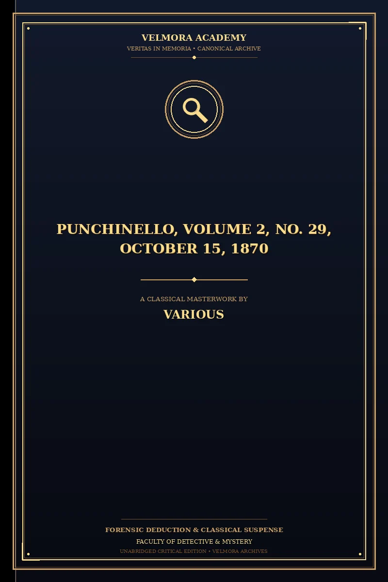 Punchinello, Volume 2, No. 29, October 15, 1870