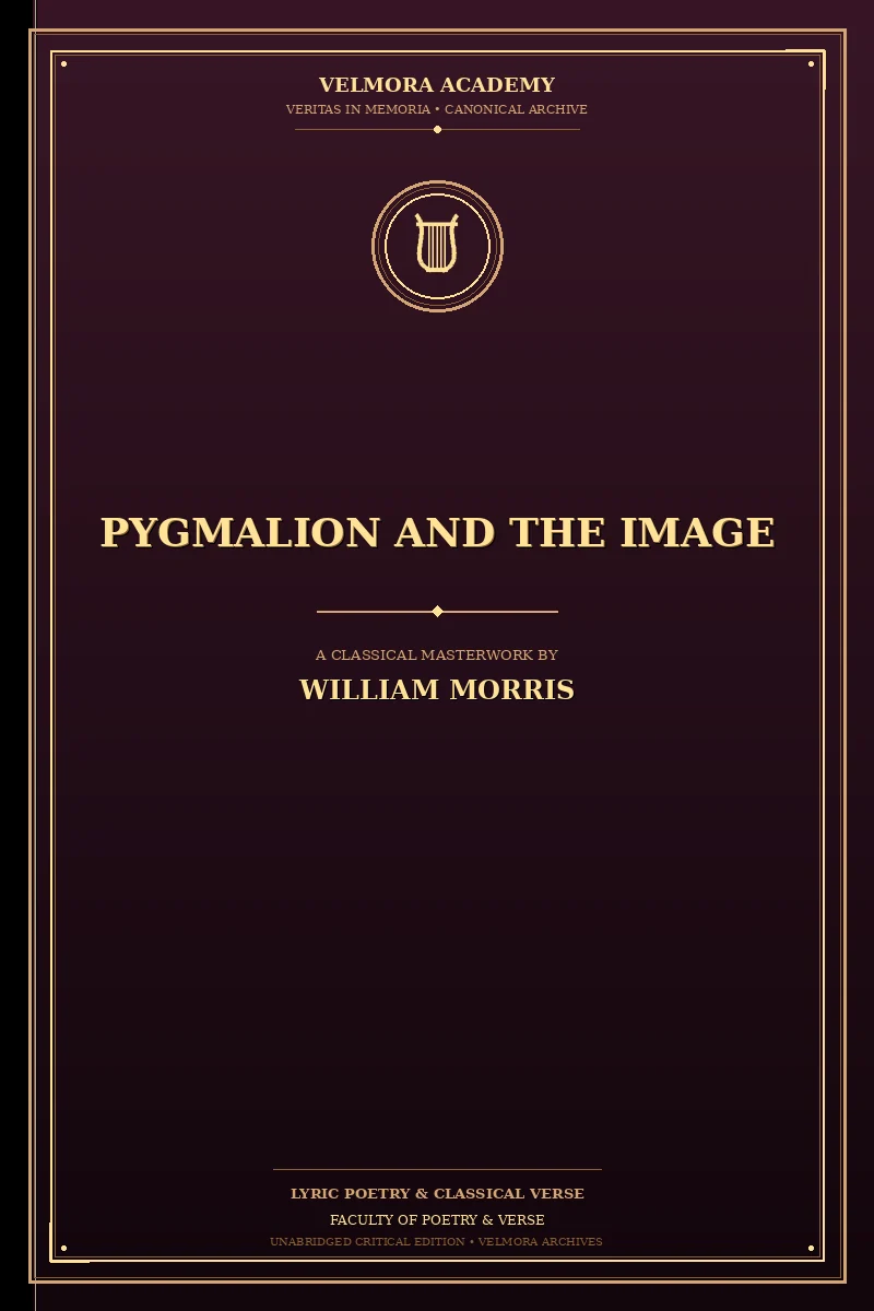Pygmalion and the Image