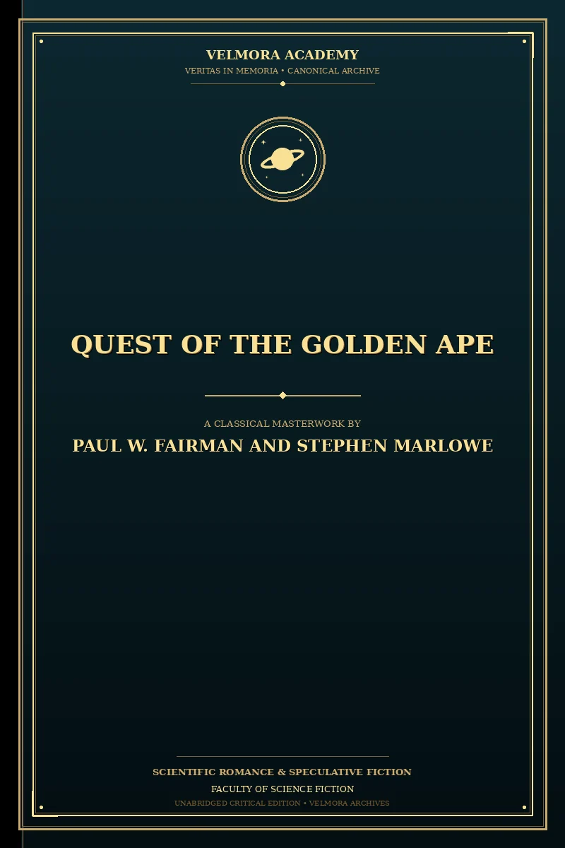 Quest of the Golden Ape