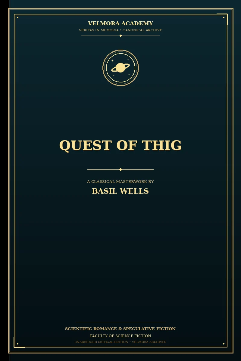 Cover of Quest of Thig