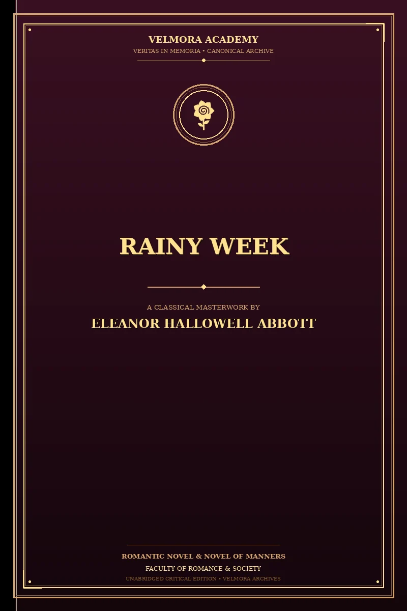 Cover of Rainy Week