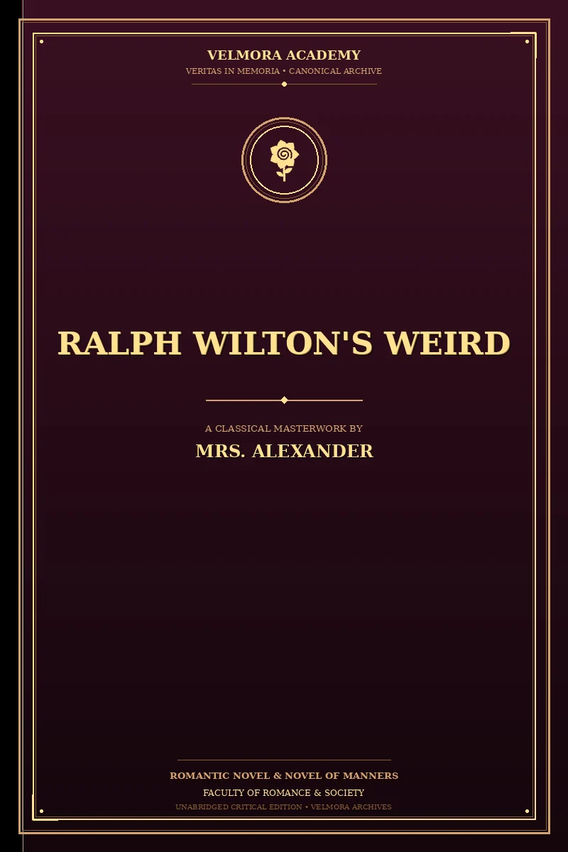 Cover of Ralph Wilton's Weird