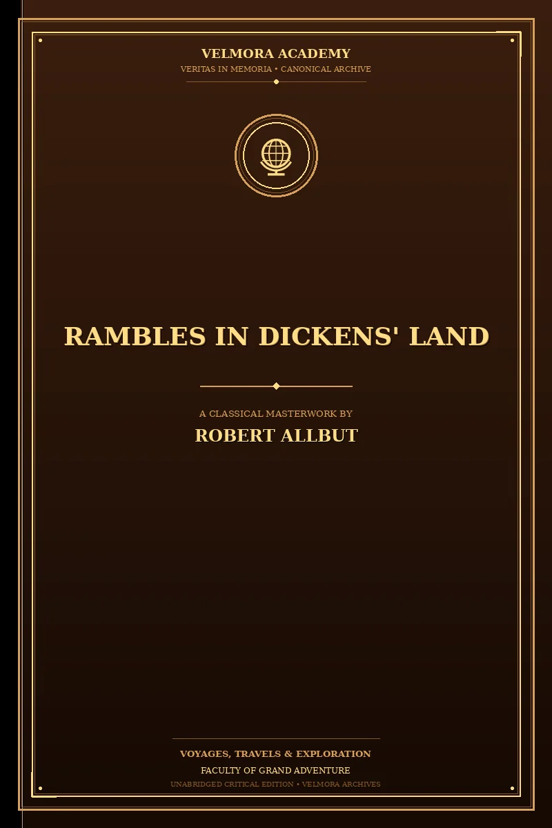 Cover of Rambles in Dickens' Land