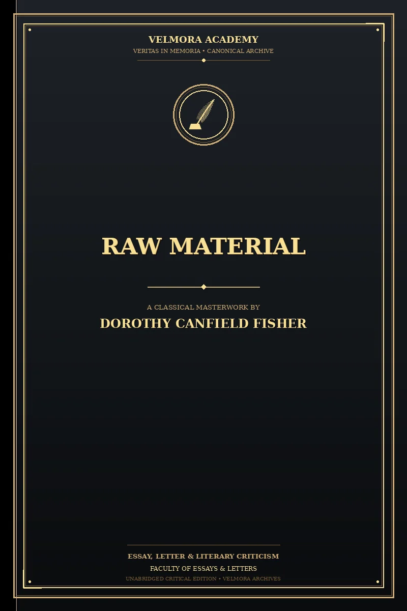 Cover of Raw Material