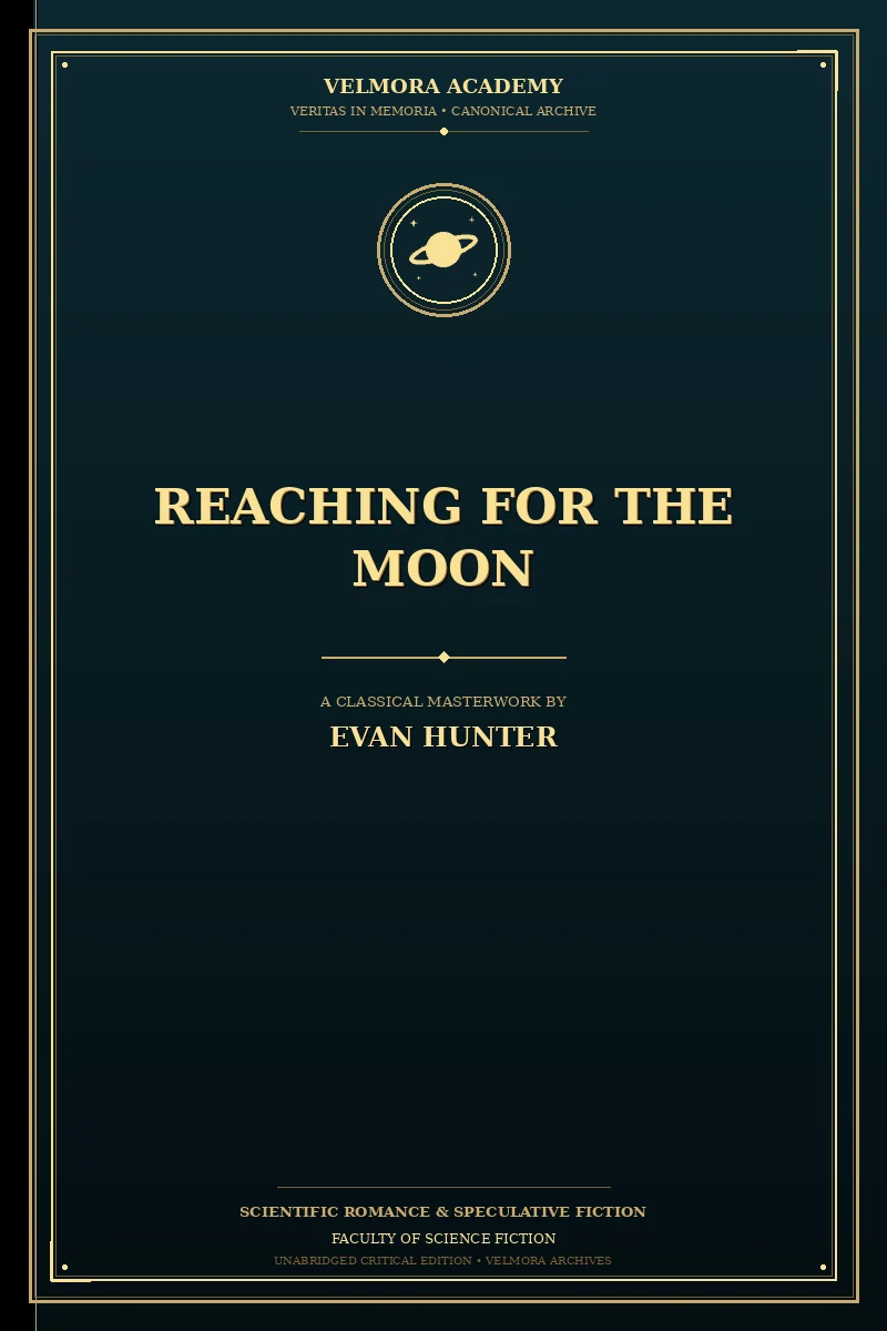 Cover of Reaching for the moon