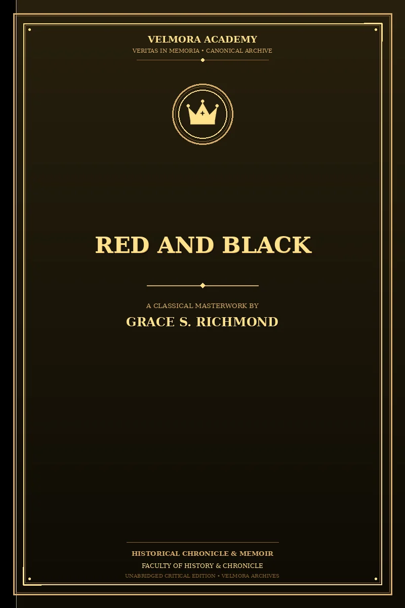 Cover of Red and Black