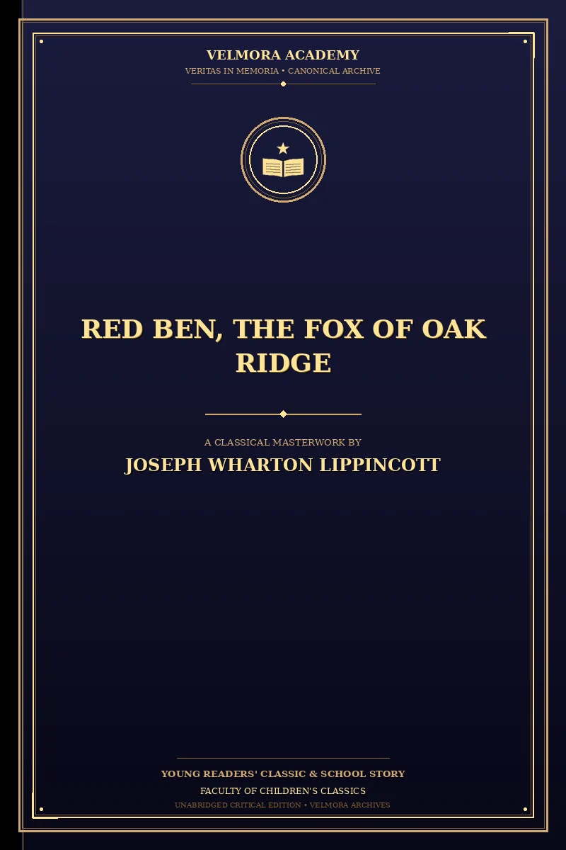 Cover of Red Ben, the Fox of Oak Ridge
