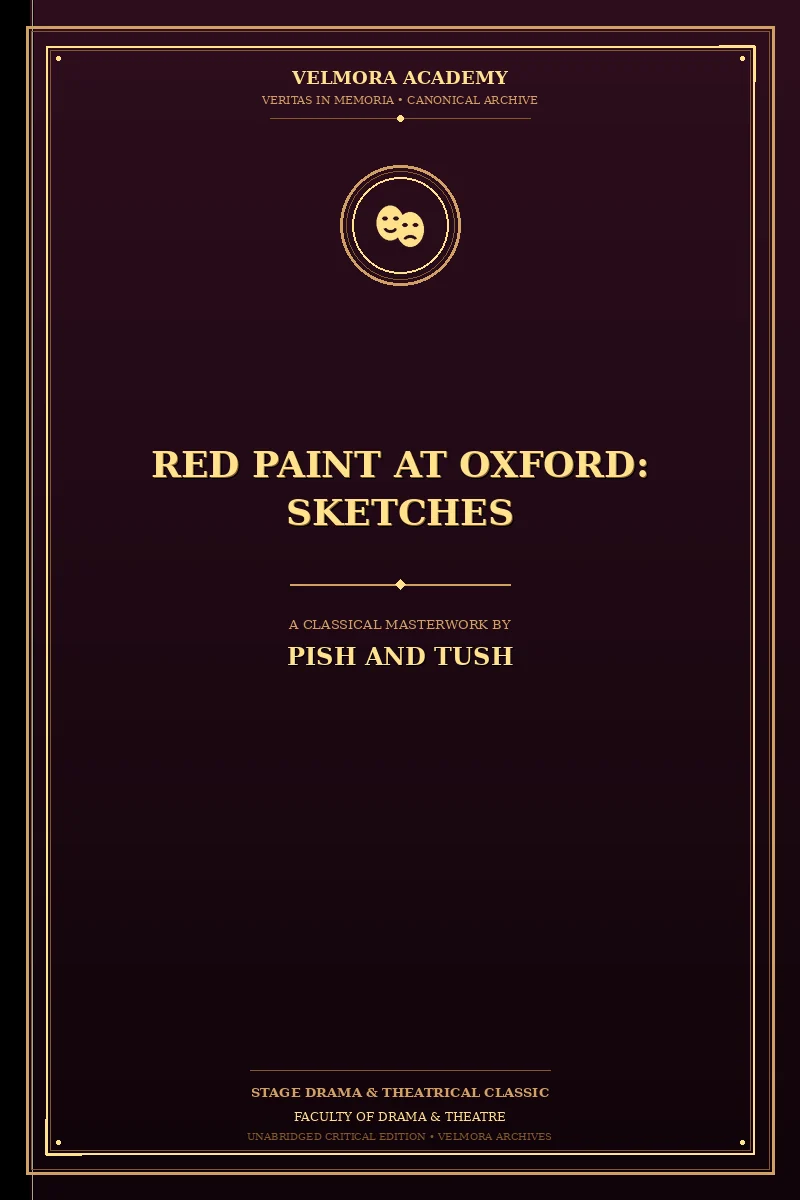 Red Paint at Oxford: Sketches