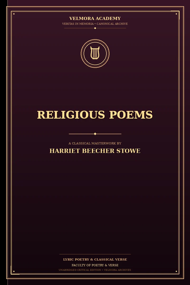 Cover of Religious Poems
