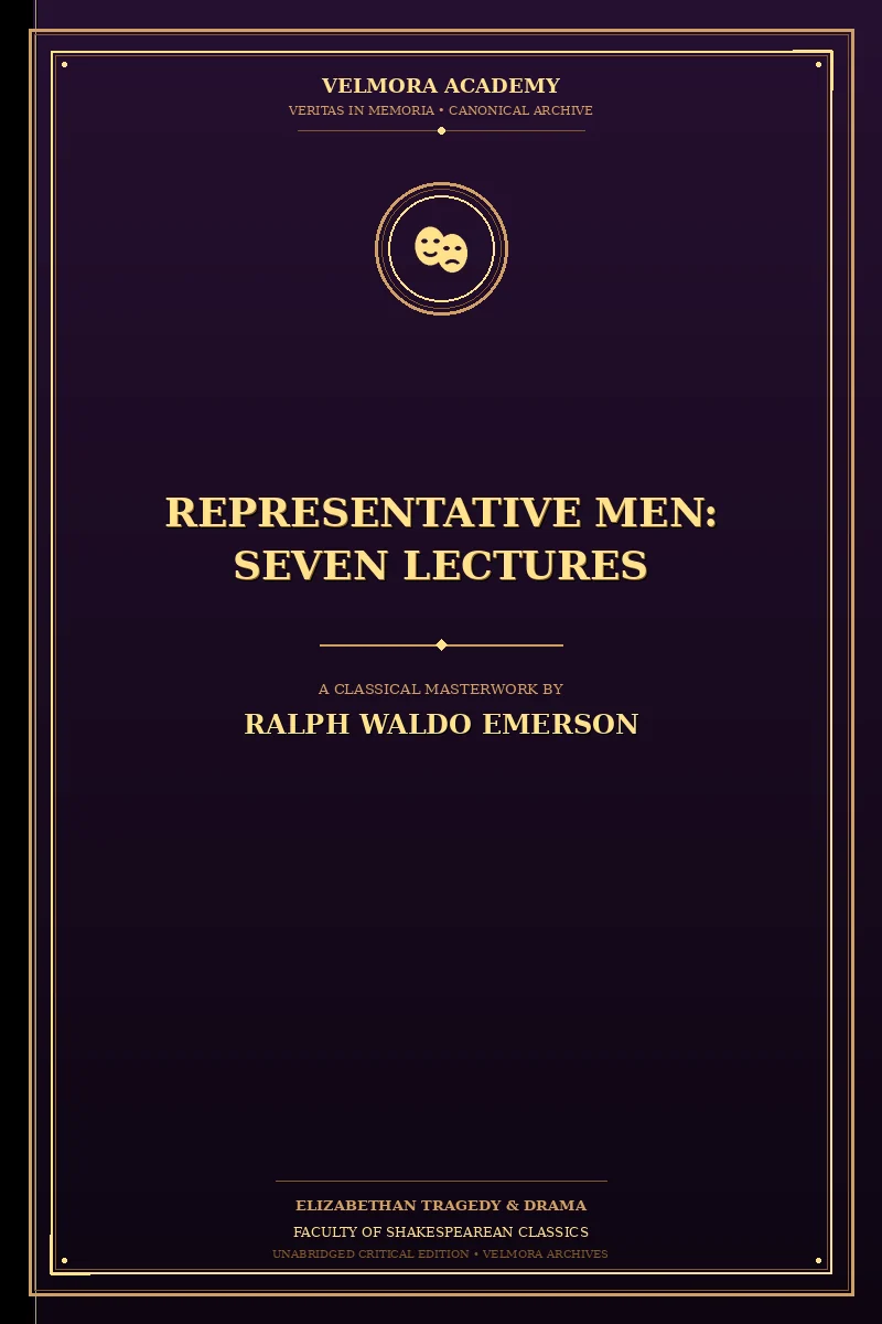 Cover of Representative Men: Seven Lectures