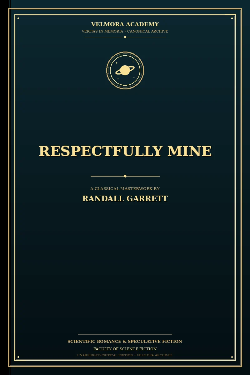 Cover of Respectfully mine