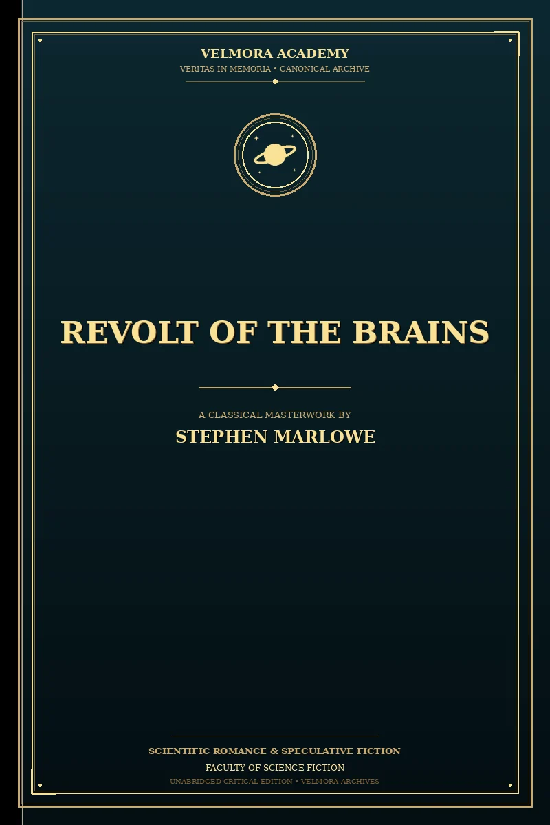 Cover of Revolt of the Brains