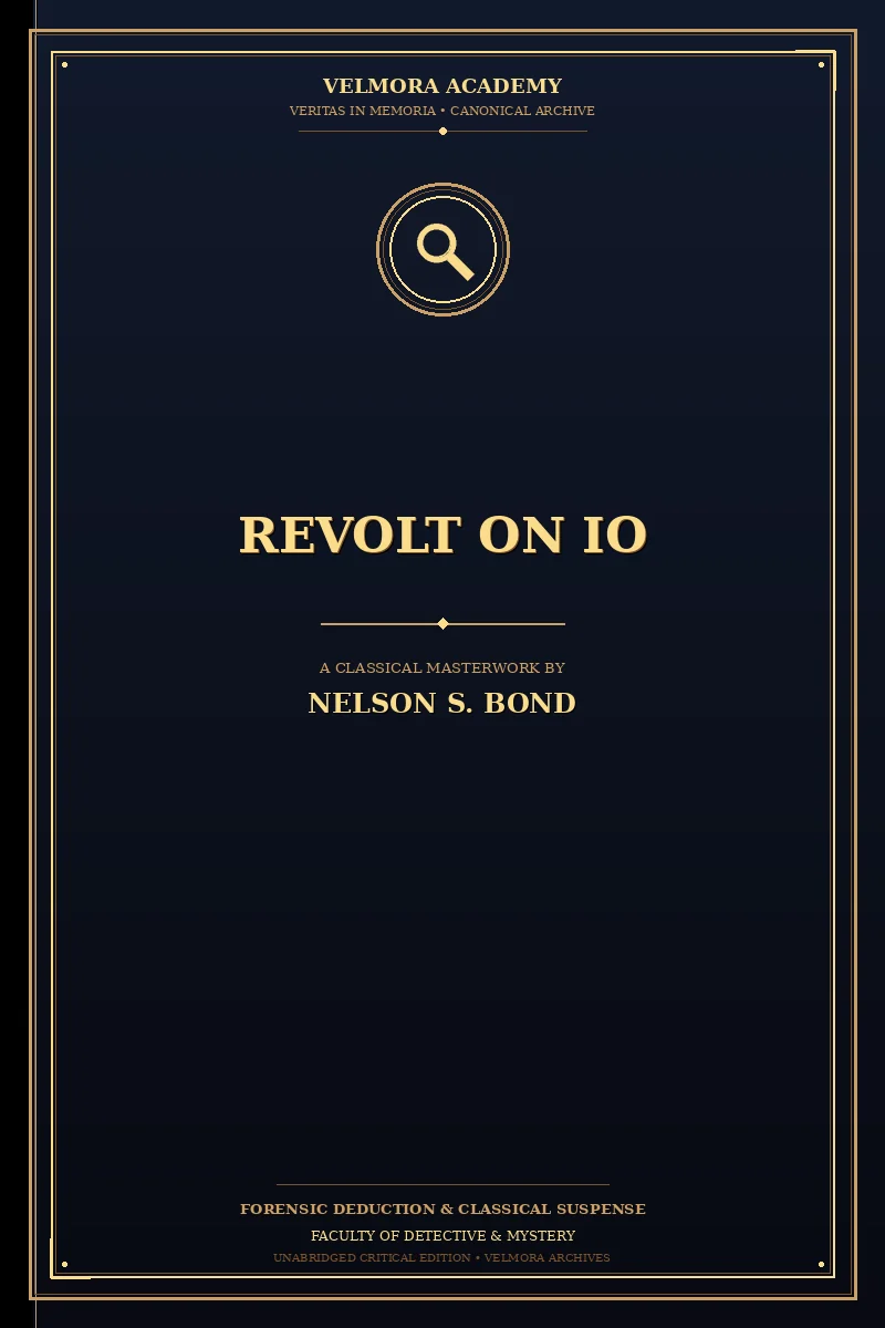 Cover of Revolt on Io