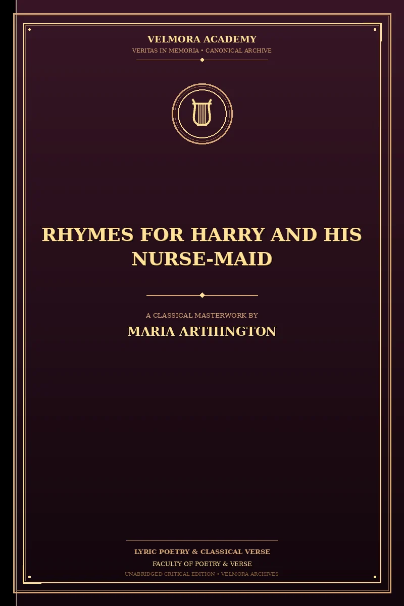 Rhymes for Harry and His Nurse-Maid