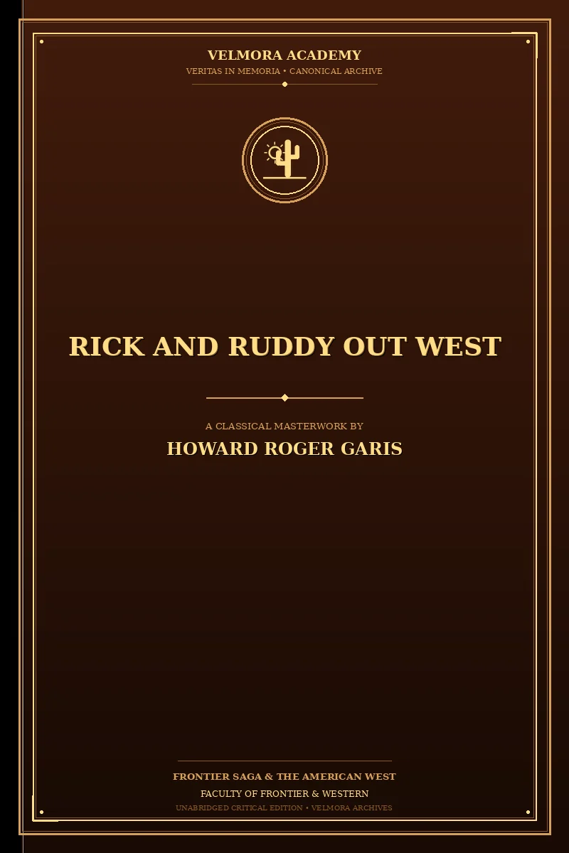 Rick and Ruddy Out West