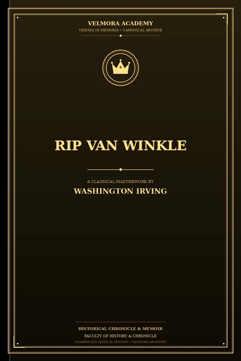 Cover of Rip Van Winkle