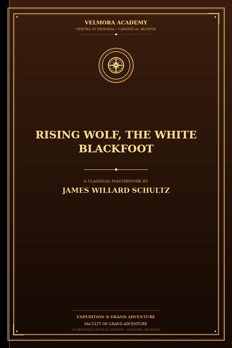 Cover of Rising Wolf, the White Blackfoot