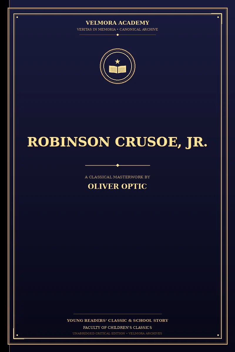 Cover of Robinson Crusoe, Jr.
