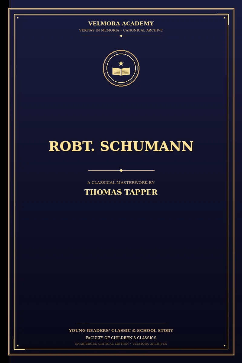 Cover of Robt. Schumann