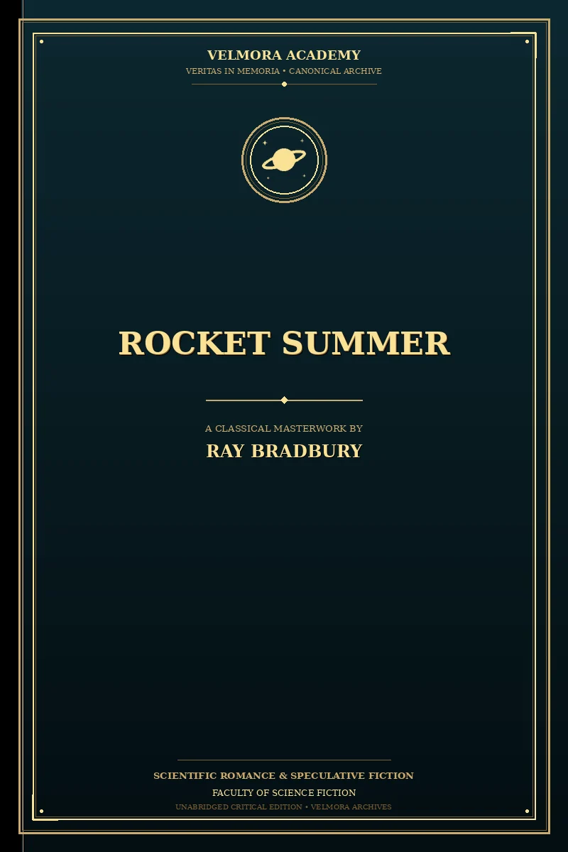 Cover of Rocket Summer