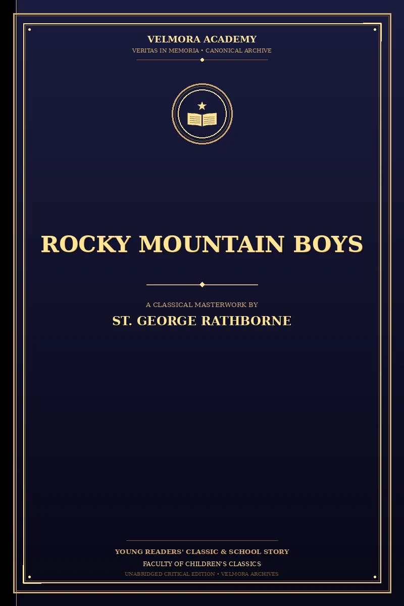 Cover of Rocky Mountain Boys