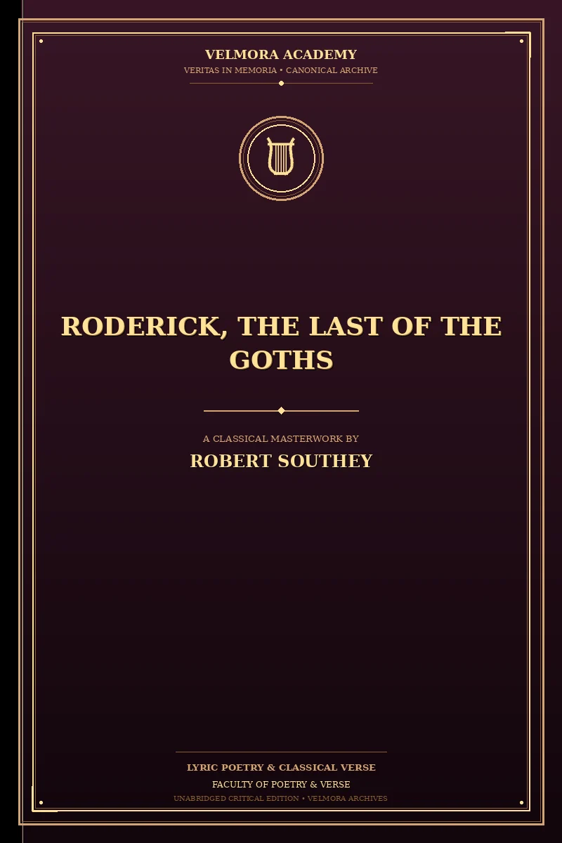 Roderick, the last of the Goths