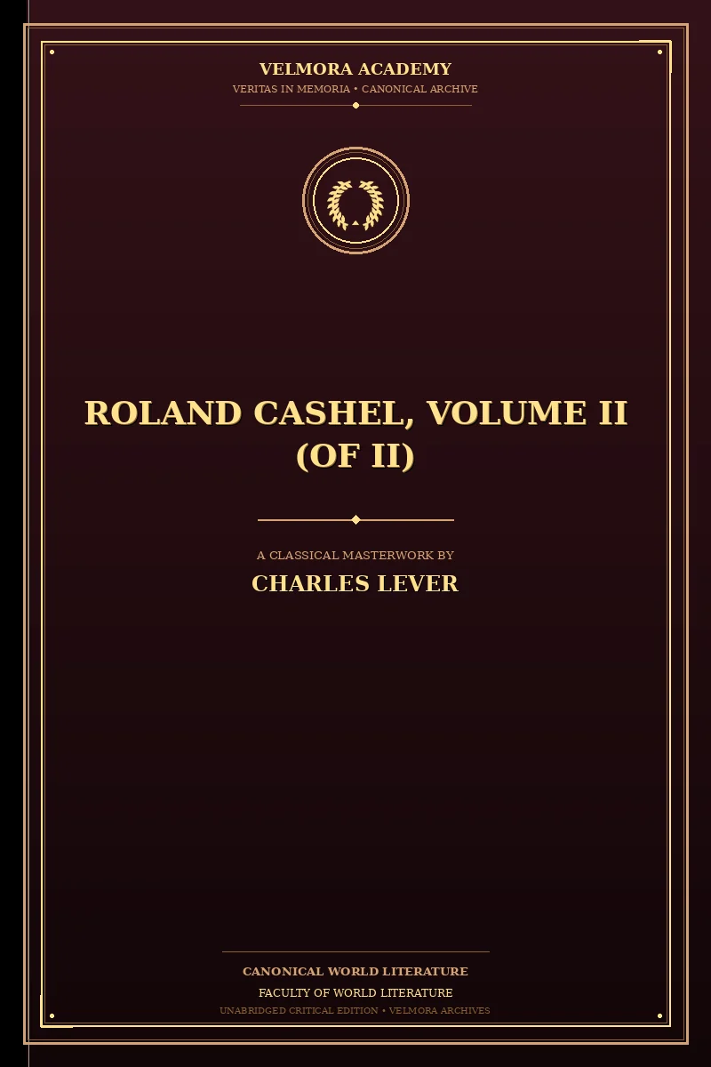 Roland Cashel, Volume II (of II)