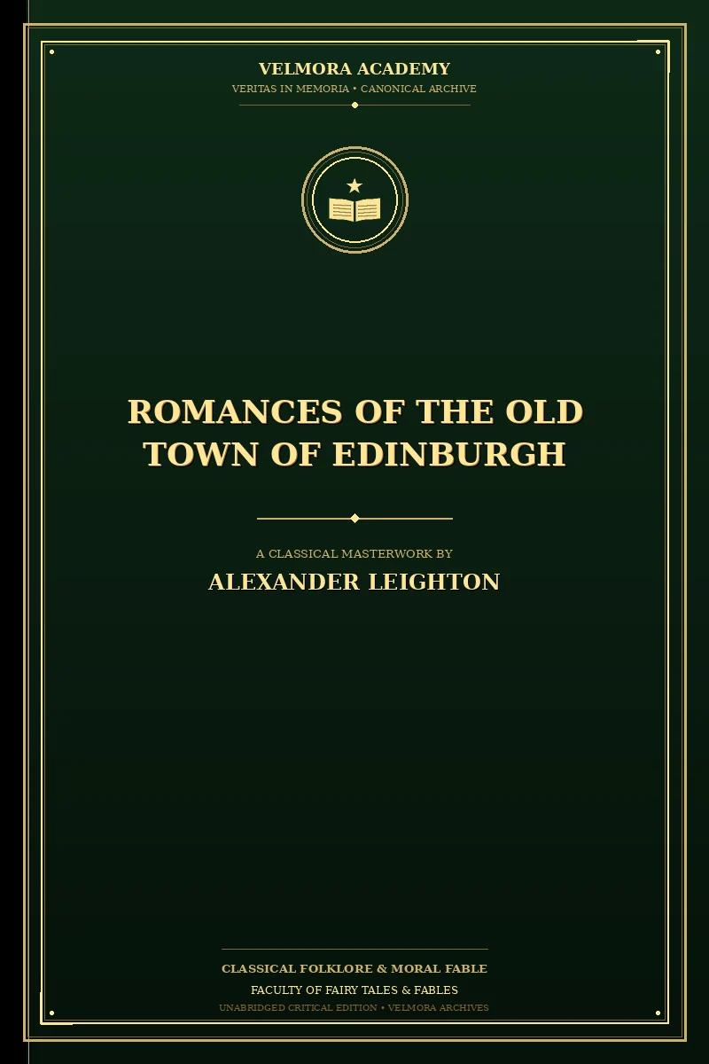 Romances of the old town of Edinburgh