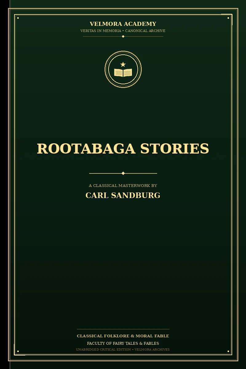 Cover of Rootabaga Stories