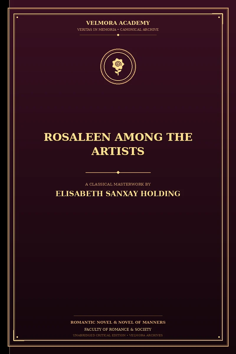 Rosaleen among the artists
