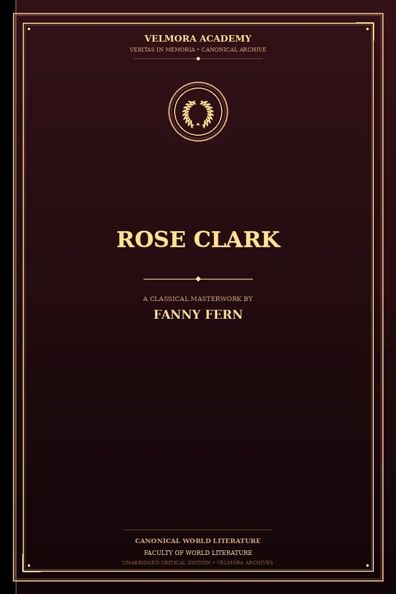 Cover of Rose Clark