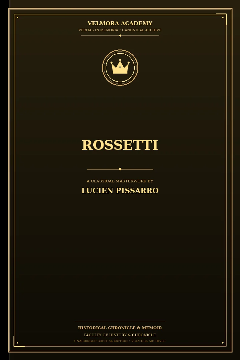 Cover of Rossetti