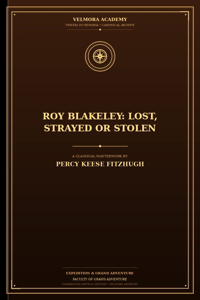 Cover of Roy Blakeley: Lost, Strayed or Stolen